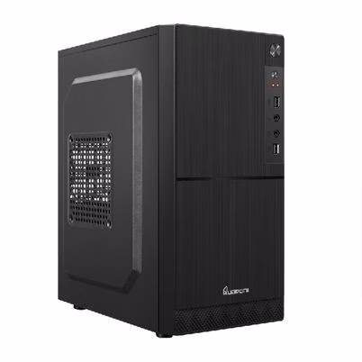 Gabinete Quaroni Qcmt-06, Mini-Tower, Micro Atx/Mini-Atx, Usb 2.0, Incluye Fuente De 500w, Negro